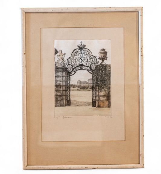 Vintage French Gate Print