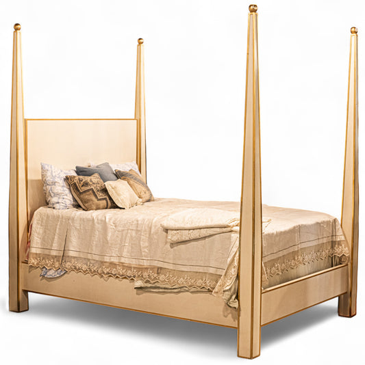 Modern History Queen Bed Four Poster