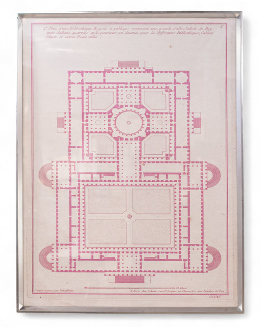 French Garden Drawing