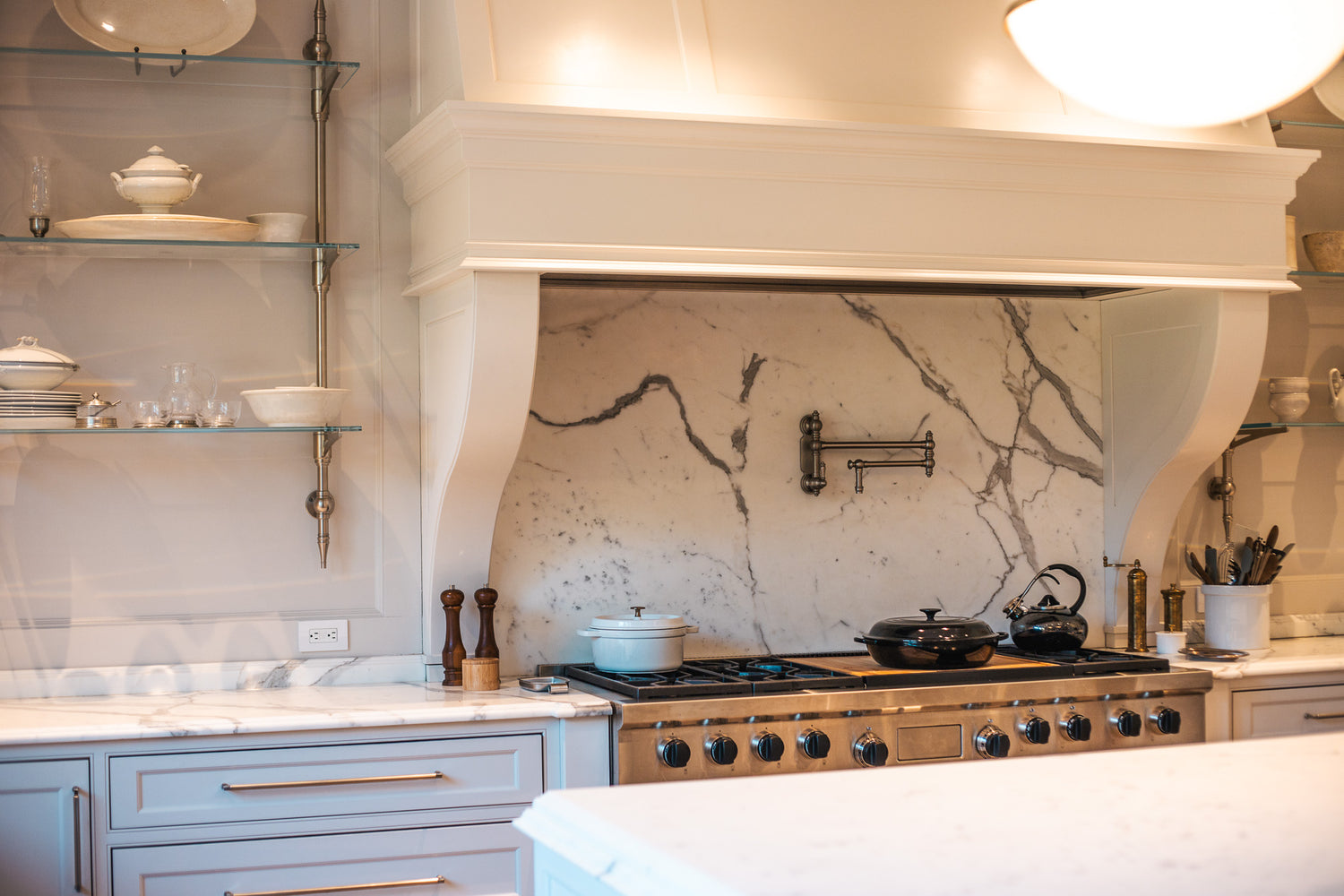 Custom Kitchen Design Marble Charlottesville, Va