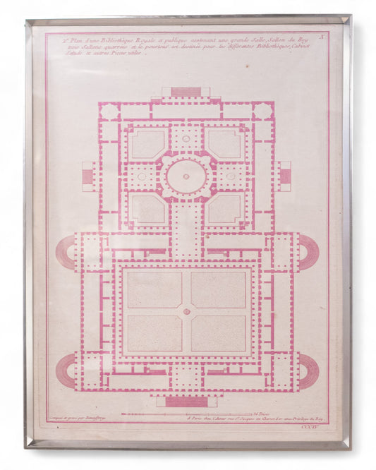 French Garden Drawing