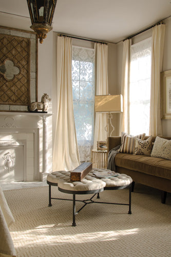 Custom Drapes Window Treatments with Luxury Fabric in Lynchburg, VA